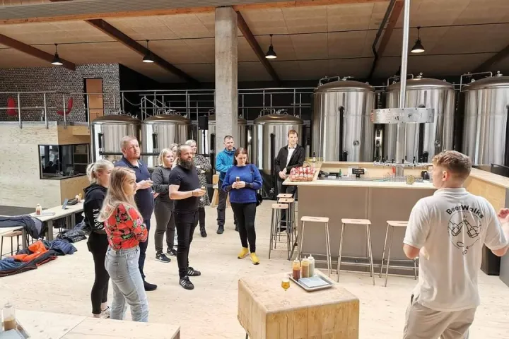 a group of people at Faroe Islands BeerWalk