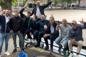 En gruppe BeerWalks folks på Nørrebro