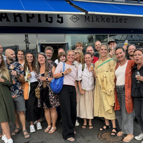 Guests enjoying beer tasting at Warpigs in Copenhagen