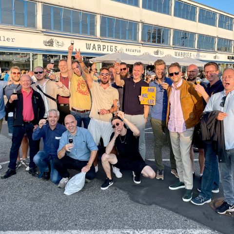 group of BeerWalks people in Copenhagen