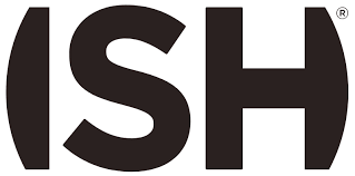 ISH Spiritis logo Logo with large, bold letters 'ISH' in black.